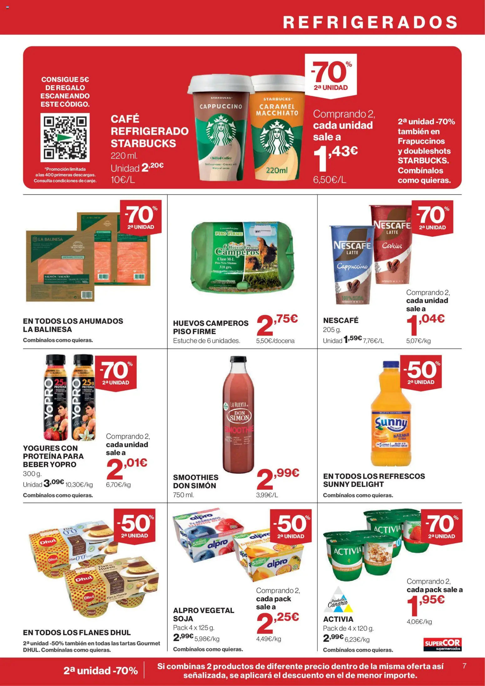 Supercor Canarias │ válido desde el 30/07/2026 | Página: 7 | Productos: Huevos, Café