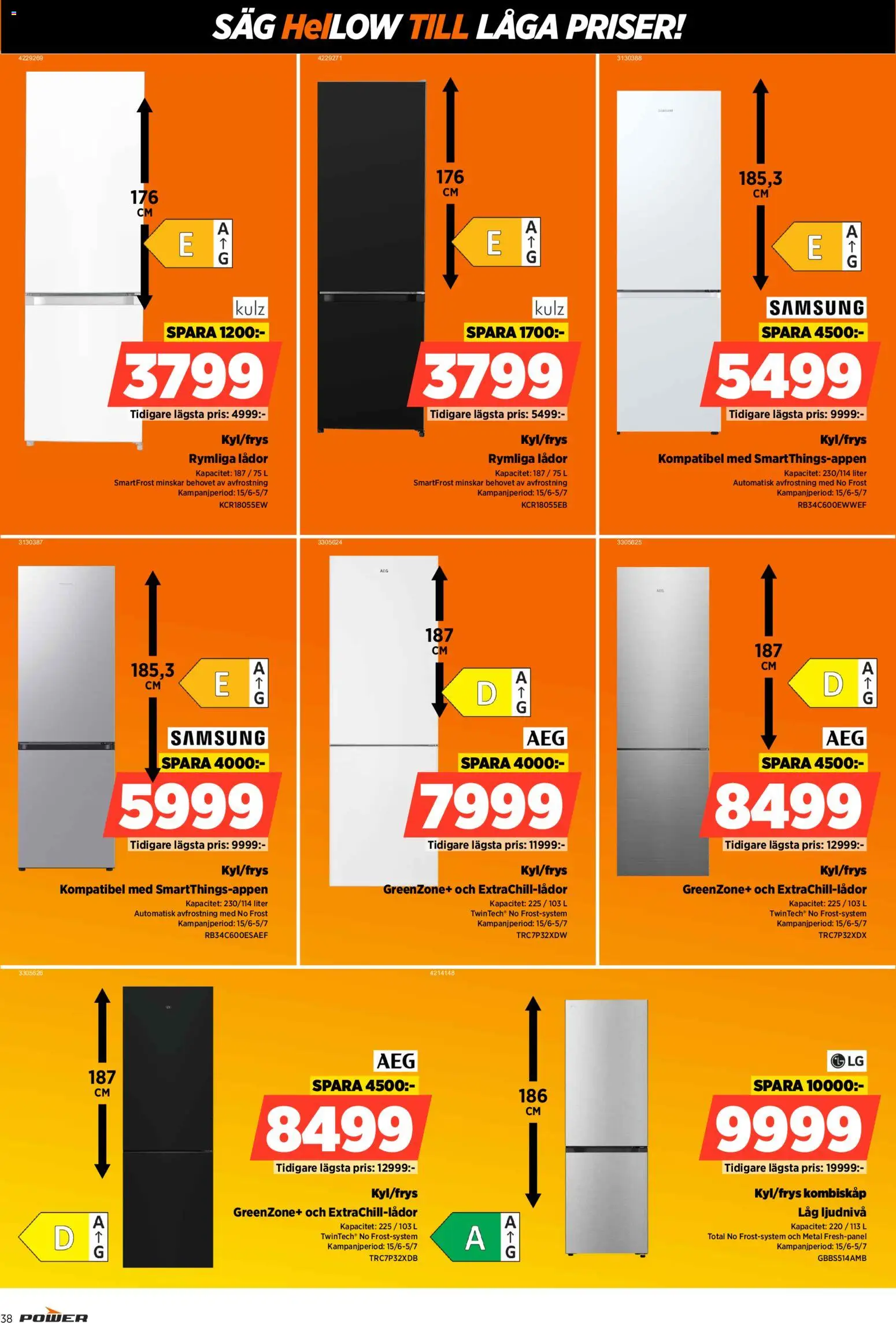 Power reklamblad aktuell från 15.06.2026 | Sida: 38 | Produkter: Såg