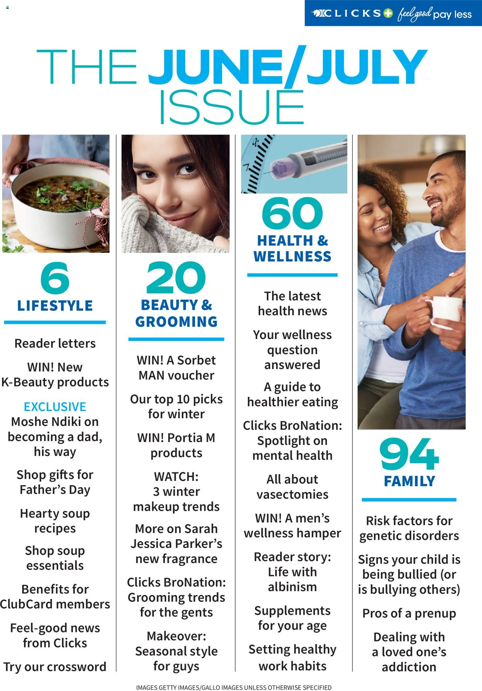 New Clicks catalogue – valid from 01.06.2026 | Page: 2 | Products: Watch, Fragrance, Soup, Supplements