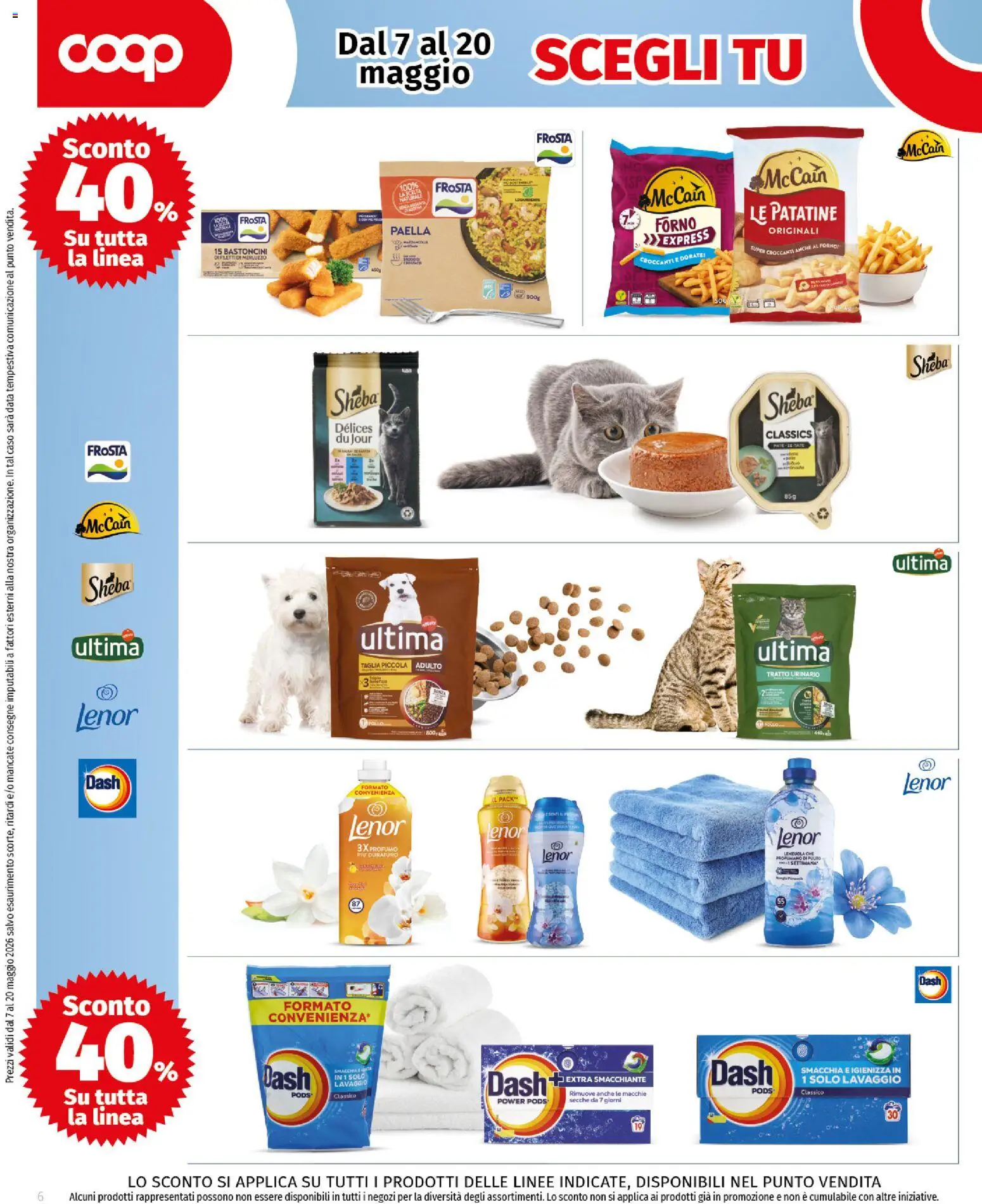 Volantino COOP del 07.05.2026 | Pagina: 6 | Prodotti: Pollo, Data, Forno, Profumo