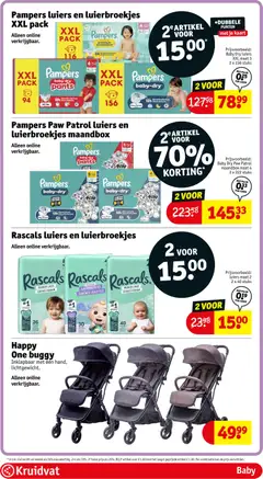 Kruidvat folder week 20 - Voorbeeld van een folder van Kruidvat, geldig van 12.05.2026 | Pagina: 72 | Producten: Kaart, Kan, Pampers