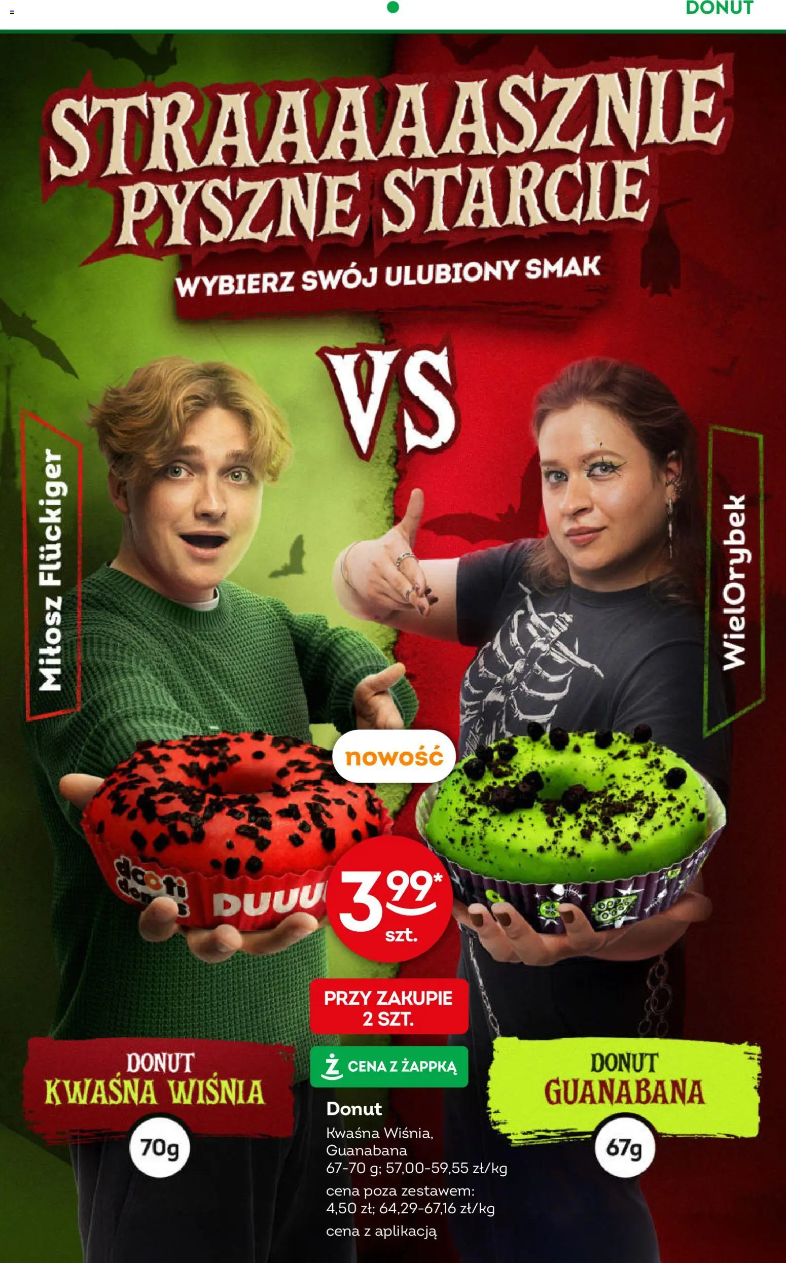 Żabka gazetka od 21.10.2026 | Strona: 16 | Produkty: Donut