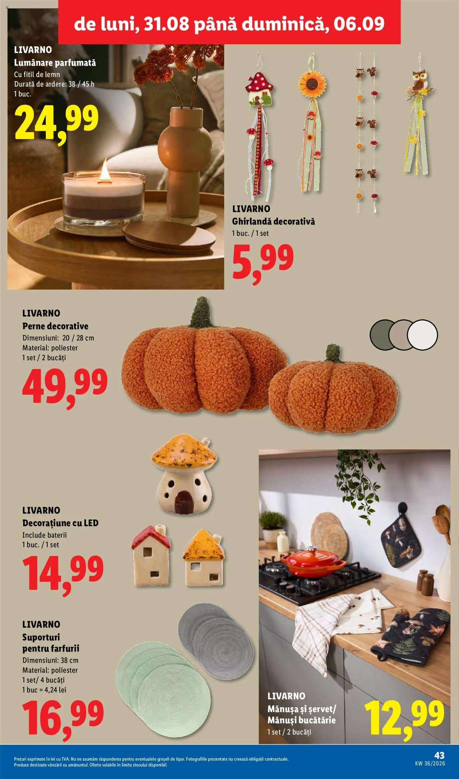 Noul catalog Lidl – valabil de la 31.08.2026 | Pagină: 43