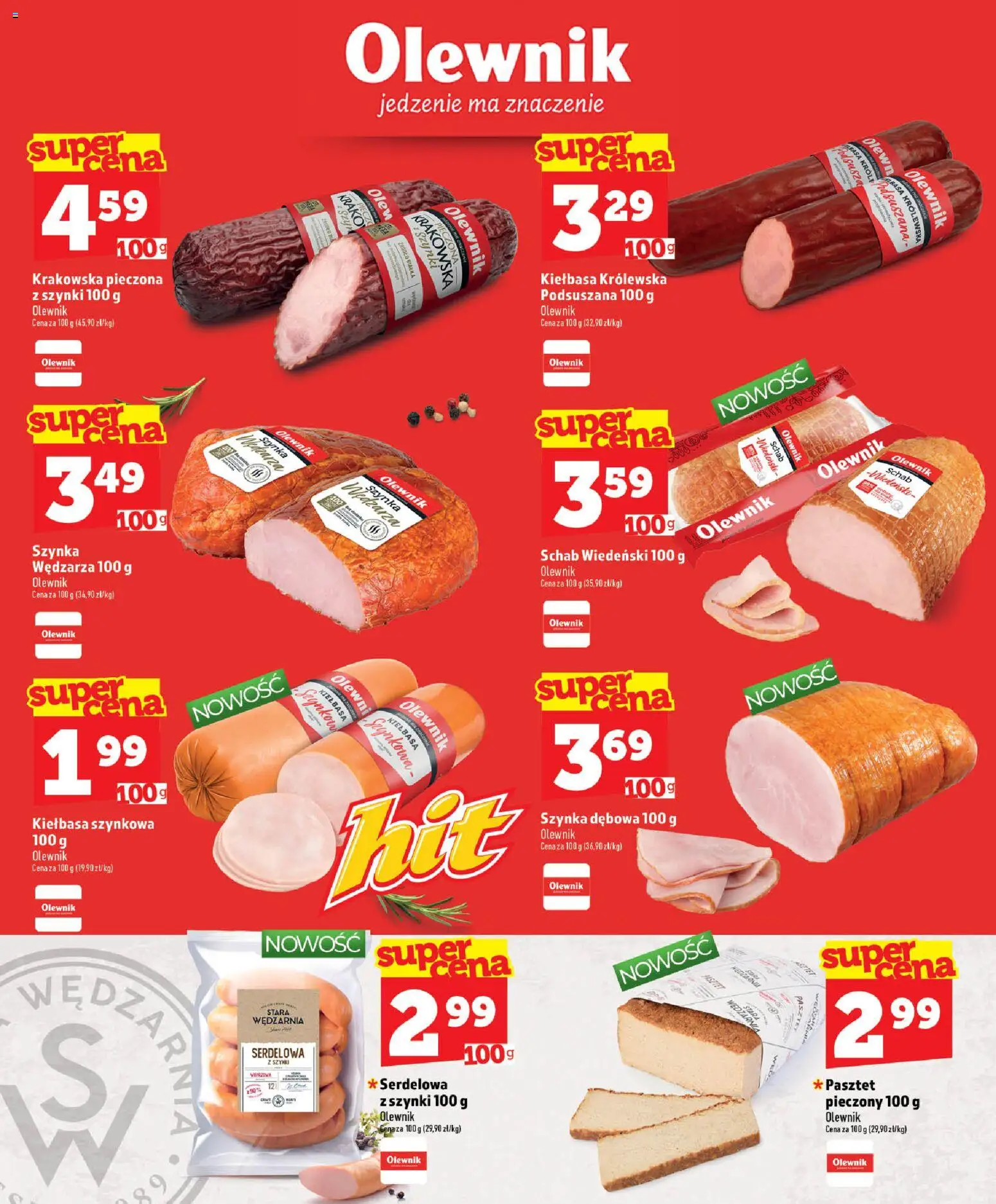 Topaz gazetka - MAZ od 25.06.2026 | Strona: 15 | Produkty: Kiełbasa, Schab, Szynka