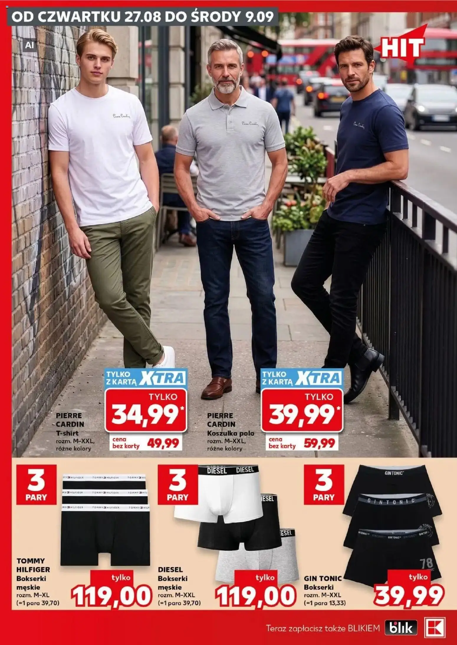 Kaufland gazetka - Złap Okazje od 27.08.2026 - od jutra PDF | Strona: 12 | Produkty: Karta, Bokserki, Bokserki męskie, Gin