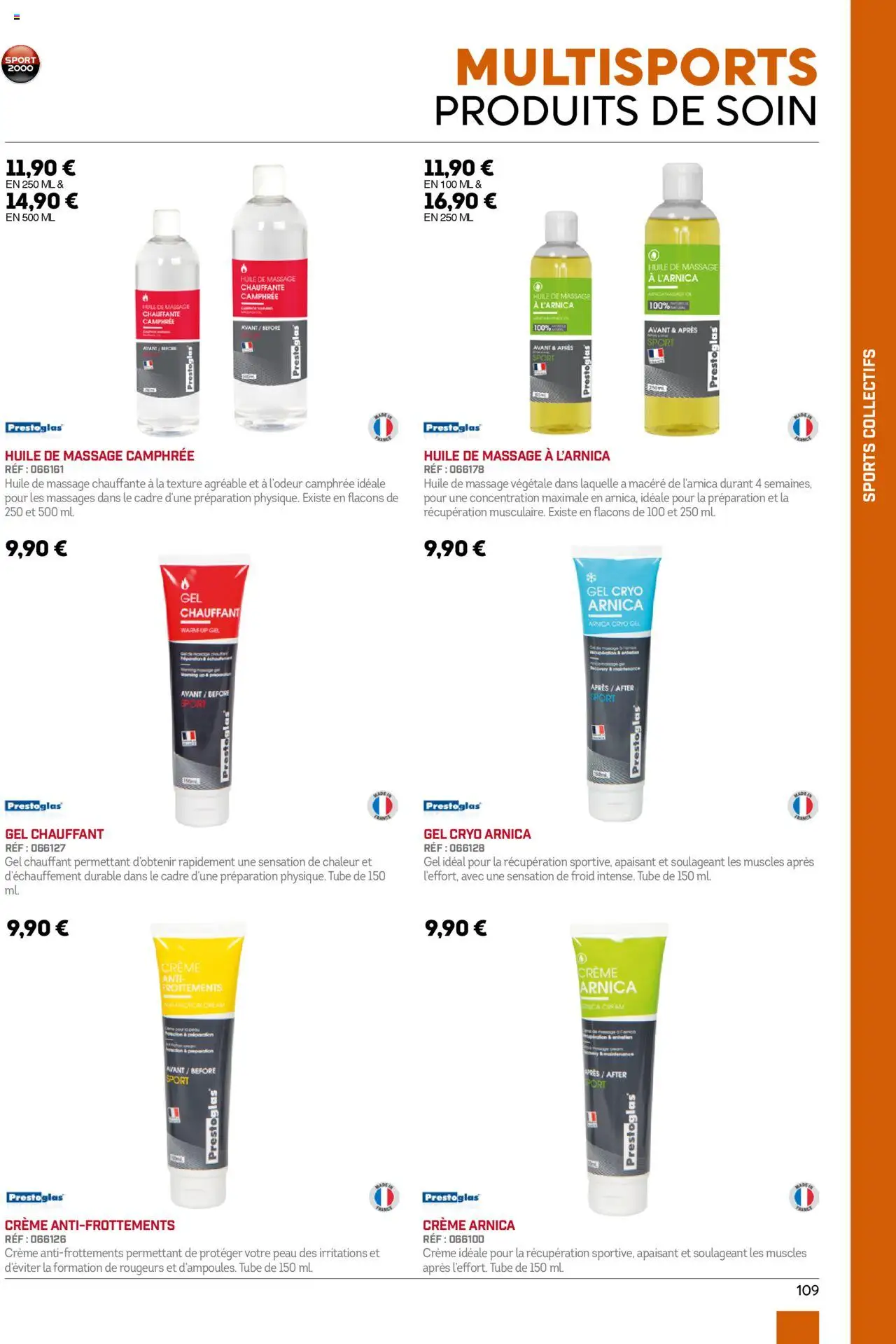 {H1} | Page: 109 | Produits: Huile, Crème, Cadre