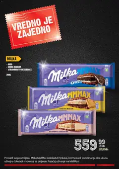 Mercator katalog Vredno je zajedno - pregled Mercator kataloga - važi od 14.05.2026 | Strana: 15 | Proizvode: Milka, Oreo, Cheesecake