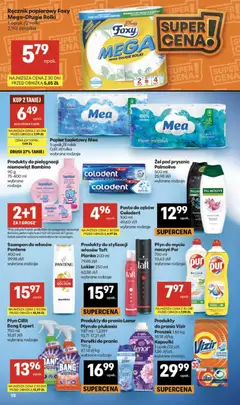 Pogląd oferty "Delikatesy Centrum gazetka" - ważna od 17.09.2026 | Strona: 38 | Produkty: Płyn do płukania, Szampon do włosów, Szampon, Mydło