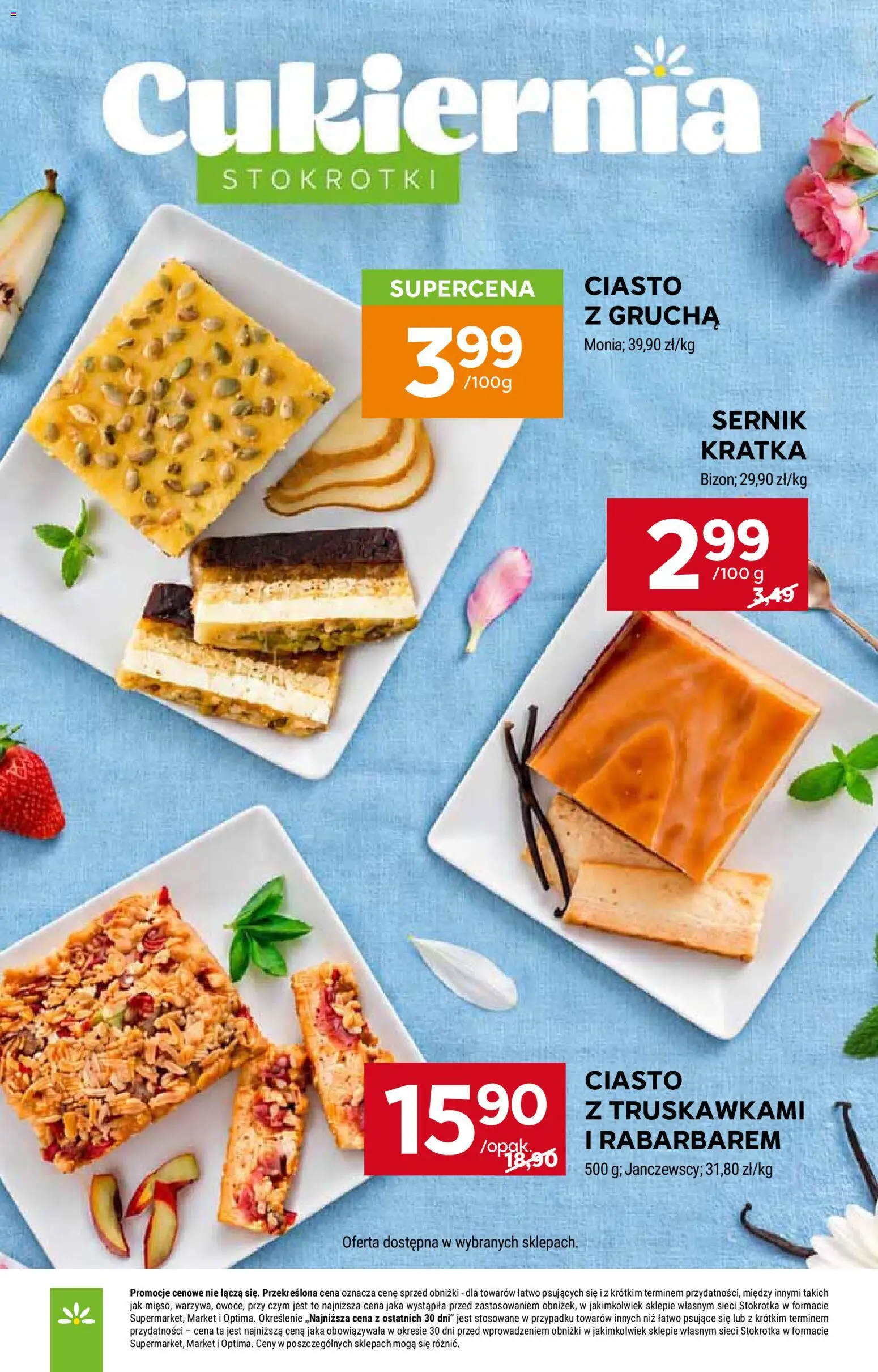 Stokrotka gazetka - Market od 17.09.2026 | Strona: 3 | Produkty: Stokrotka, Ciasto