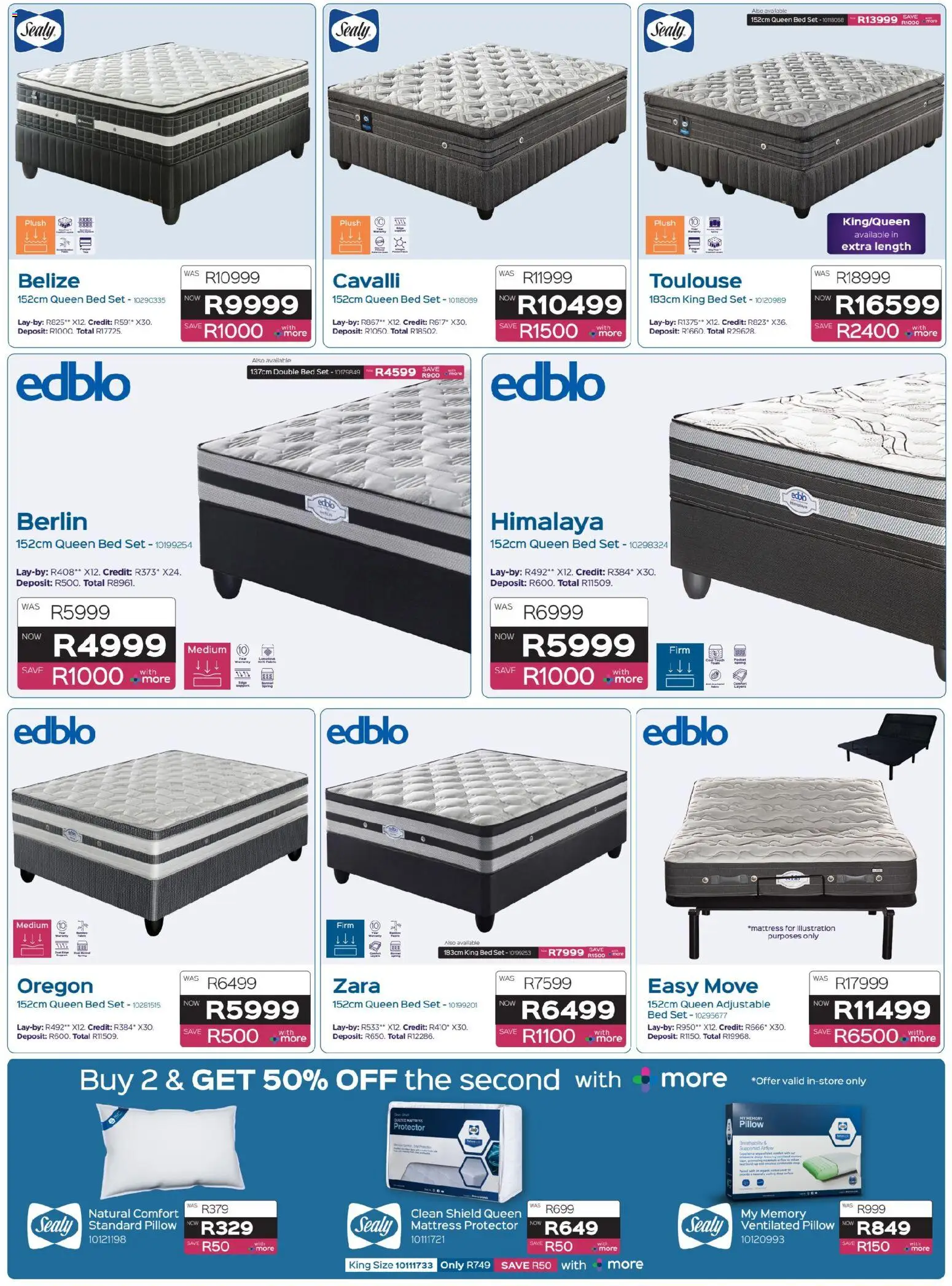 New Sleepmasters catalogue – valid from 21.05.2026 | Page: 5 | Products: Double bed, King bed, Bed, Pillow