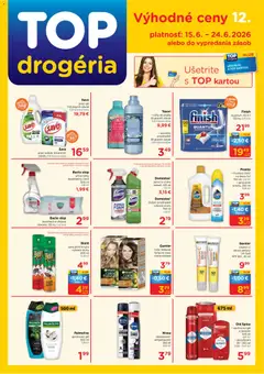 TOP Drogéria leták platný od 15.06.2026