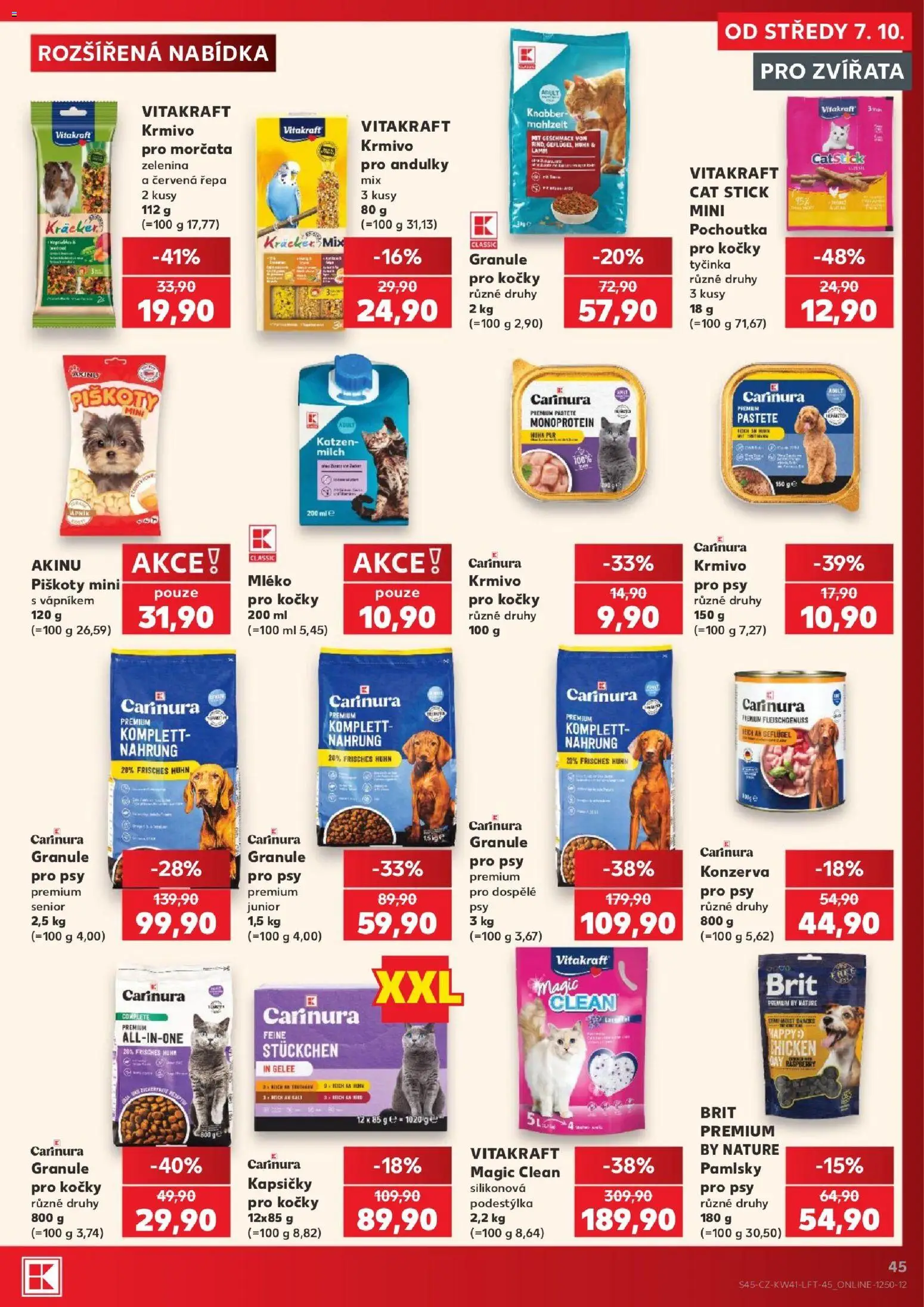 Kaufland leták - Ostrava od 07.10.2026 | Strana: 45
