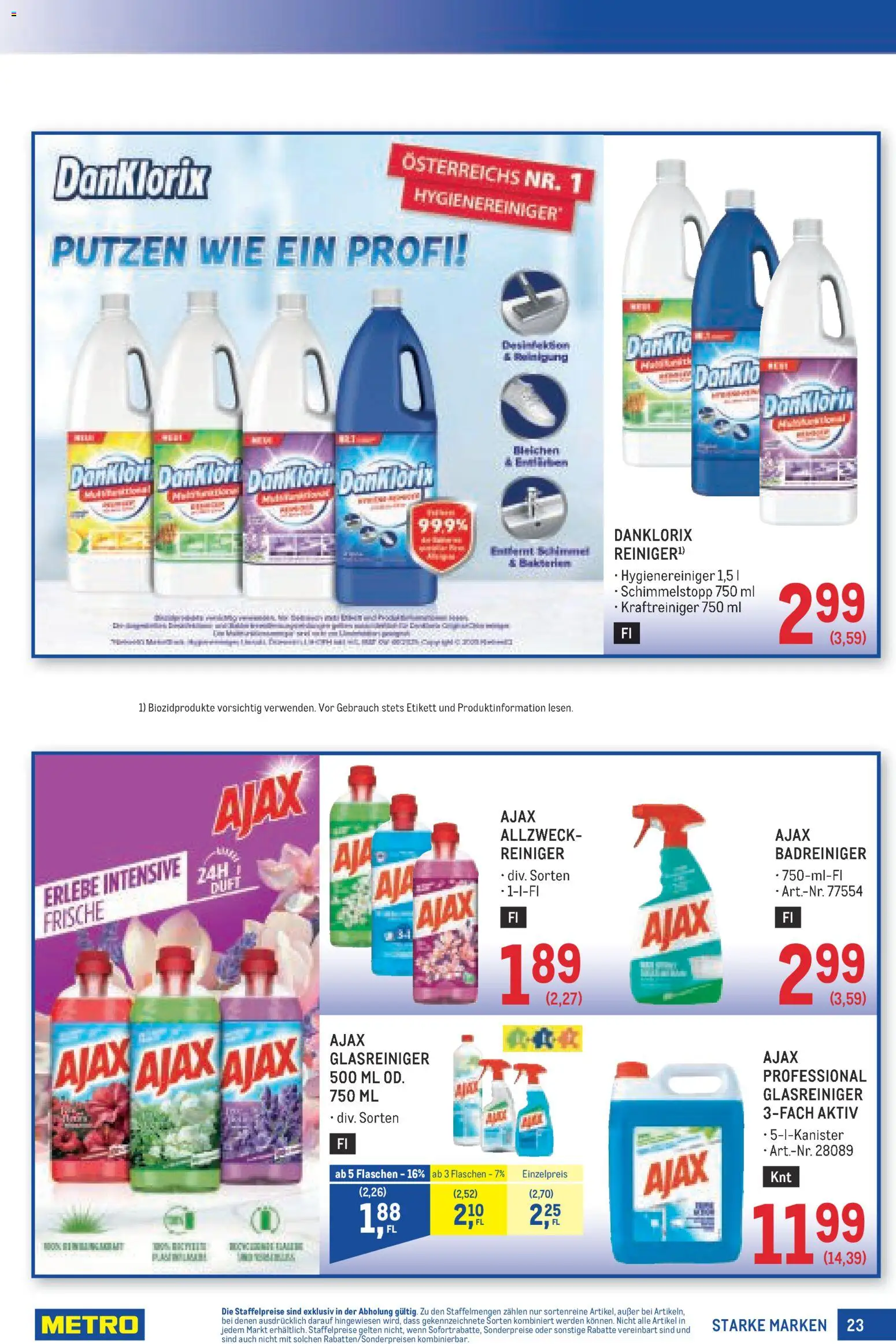 Metro angebote Starke Marken gültig ab 20.08.2026 | Seite: 23 | Produkte: Duft