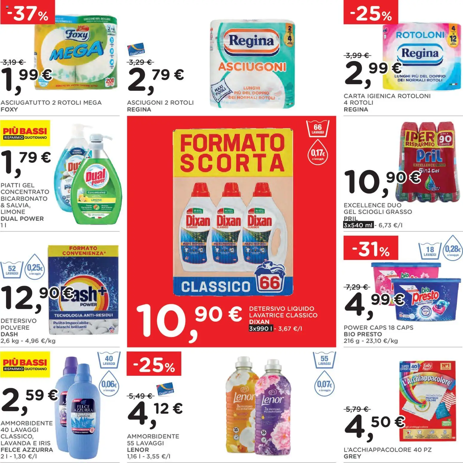 Volantino Poli del 30/09/2026 | Pagina: 30 | Prodotti: Carta igienica, Lavatrice, Lavanda, Profumo