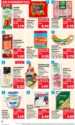 Kaufland DE - DE Folder Köln - Voorbeeld van een folder van Kaufland DE, geldig van 11.06.2026 | Pagina: 28 | Producten: Bacon, Mozzarella, Crème