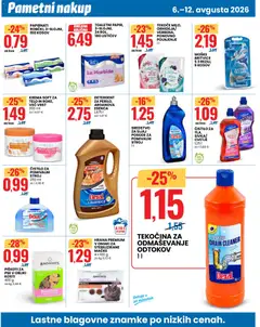 Eurospin katalog akcije – veljaven od 06.08.2026 | Stran: 14 | Izdelki: Pomivalni stroj, Cvetje, Kos, Piskoti