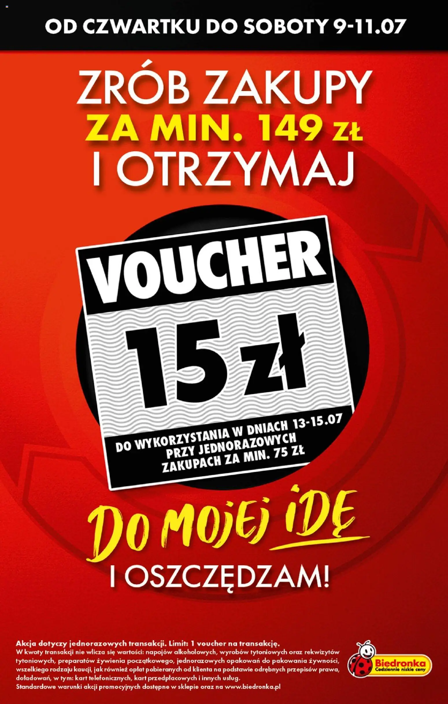 Biedronka gazetka - Tani weekend od 10.07.2026 | Strona: 3