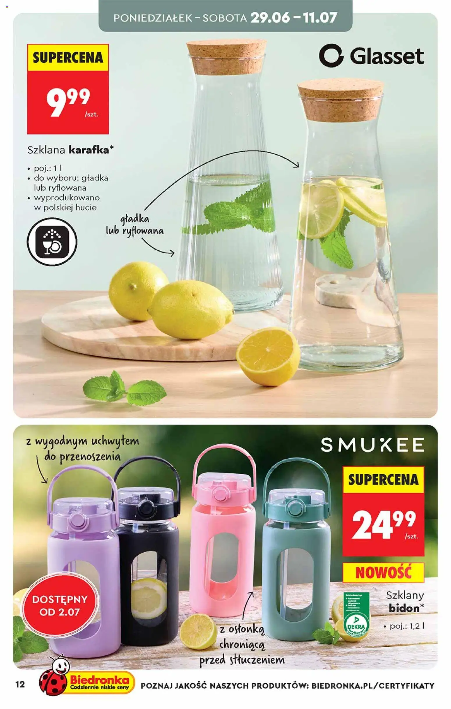 Biedronka gazetka - Hity i inspiracje od 27.06.2026 | Strona: 12
