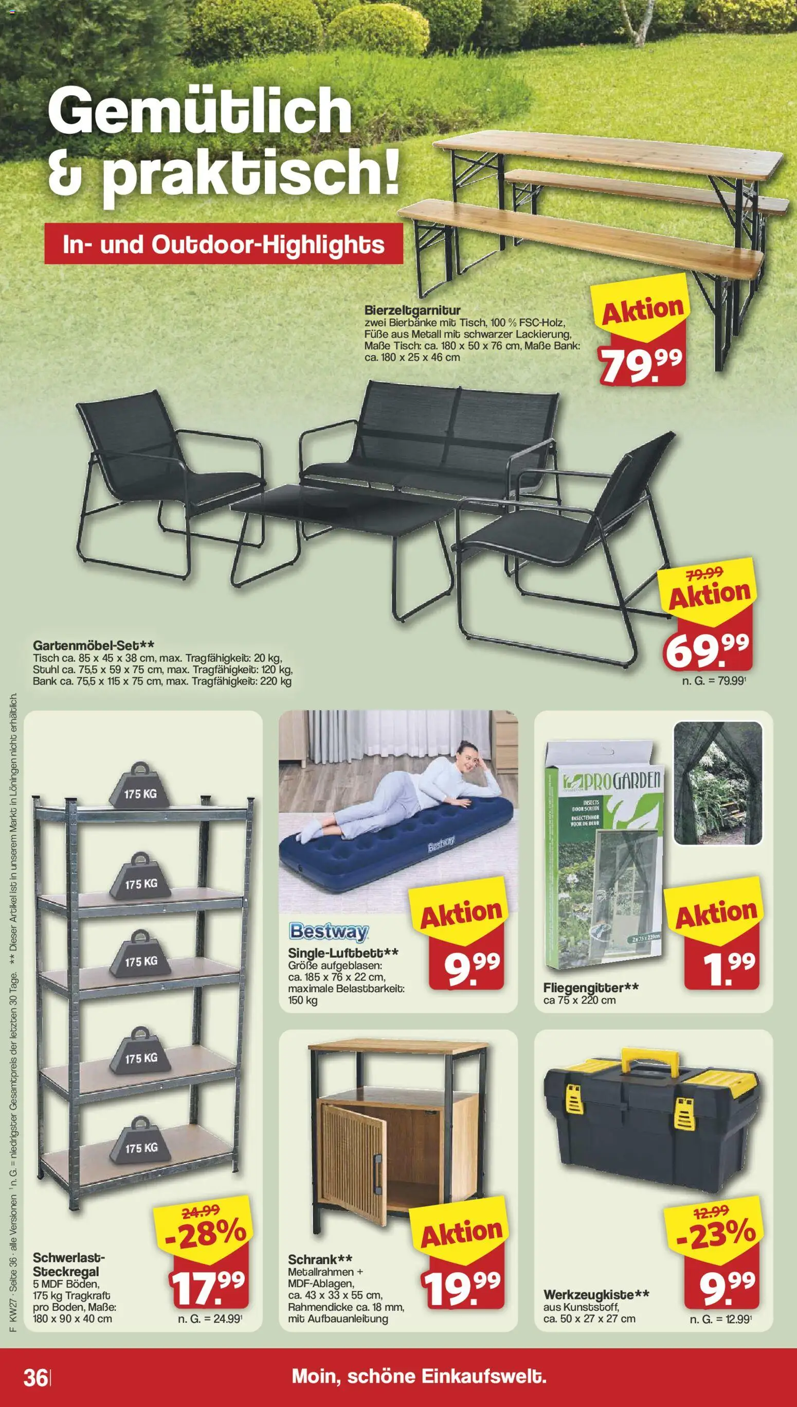 Famila Nordwest Prospekt – gültig ab 29.06.2026 | Seite: 38 | Produkte: Tisch, Stuhl, Schrank