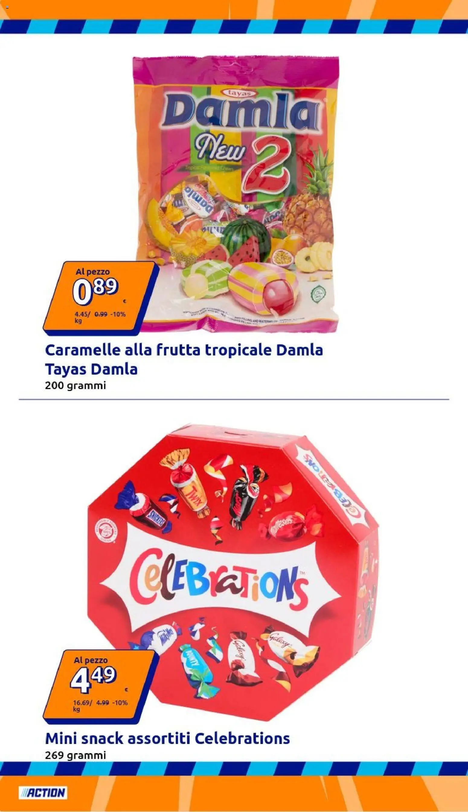 Volantino Action del 06.05.2026 | Pagina: 16 | Prodotti: Caramelle, Frutta
