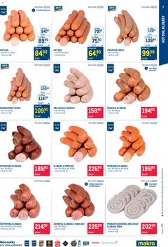 Náhled letáku Makro leták - Street Food od 17.06.2026 | Strana: 7 | Produkty: Hovězí, Vepřové maso, Klobásy, Klobásky