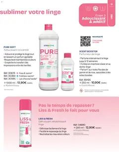 Stanhome - Prévisualisation de Stanhome - Livre des pépites Septembre 2026 valide à partir de 01/09/2026 | Page: 19 | Produits: Vidéo, Parfum, Adoucissant, Lait