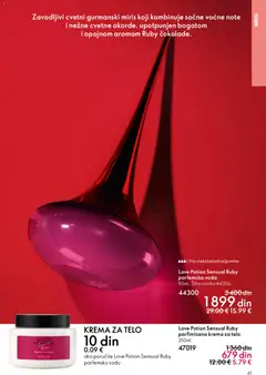 Oriflame katalog April Maj 2026 - pregled Oriflame kataloga - važi od 22.04.2026 | Strana: 61 | Proizvode: Miris, Voda, Krema, Krema za telo