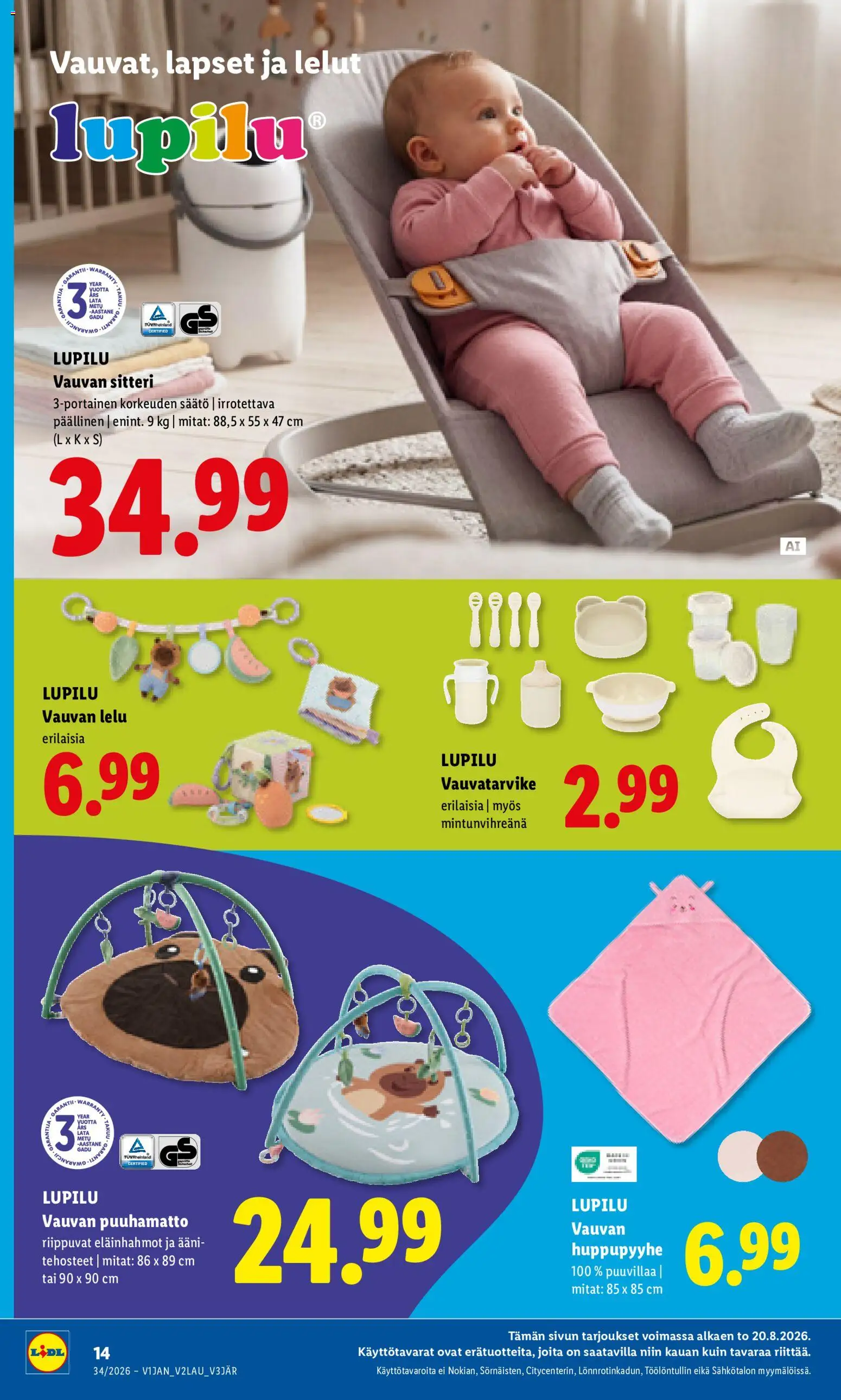 Lidl tarjoukset - Helsinki – voimassa 20/08/2026 alkaen | Sivu: 16