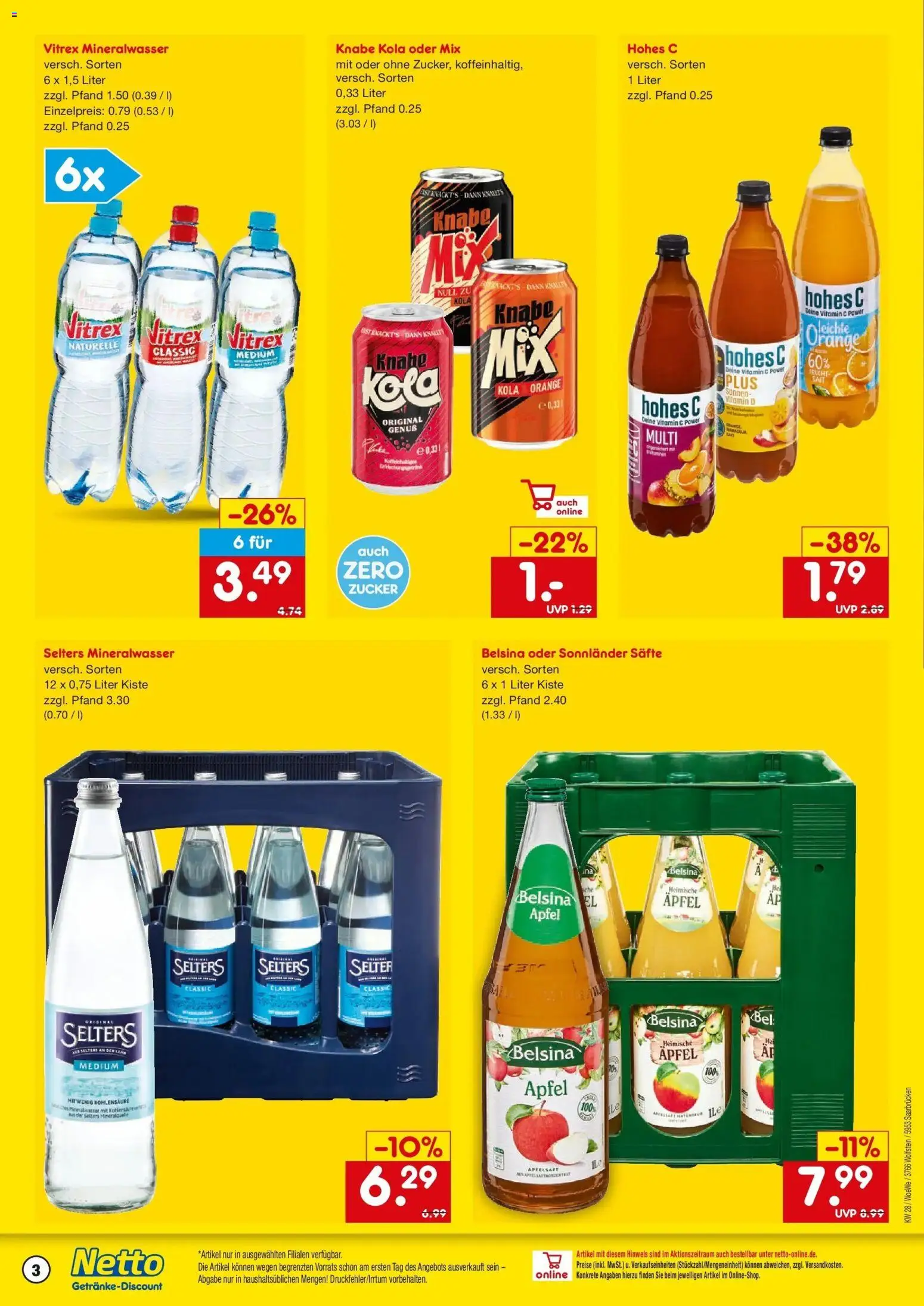 Netto Marken-Discount - Netto: Getränkeangebote – gültig ab 05.07.2026 | Seite: 3