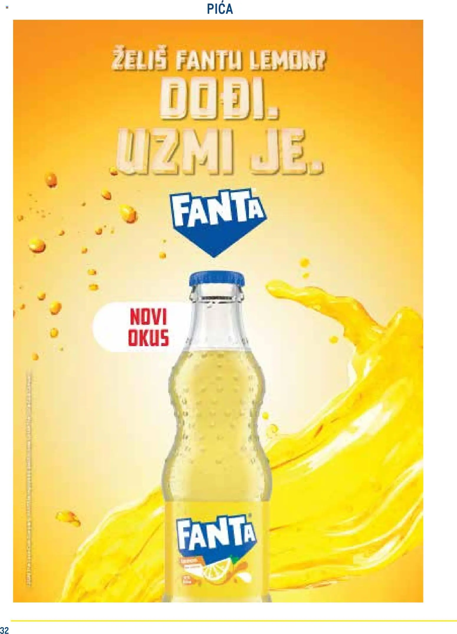 Metro katalog | vrijedi od 03.06.2026 | Stranica: 32 | Proizvodi: Fanta, Pica