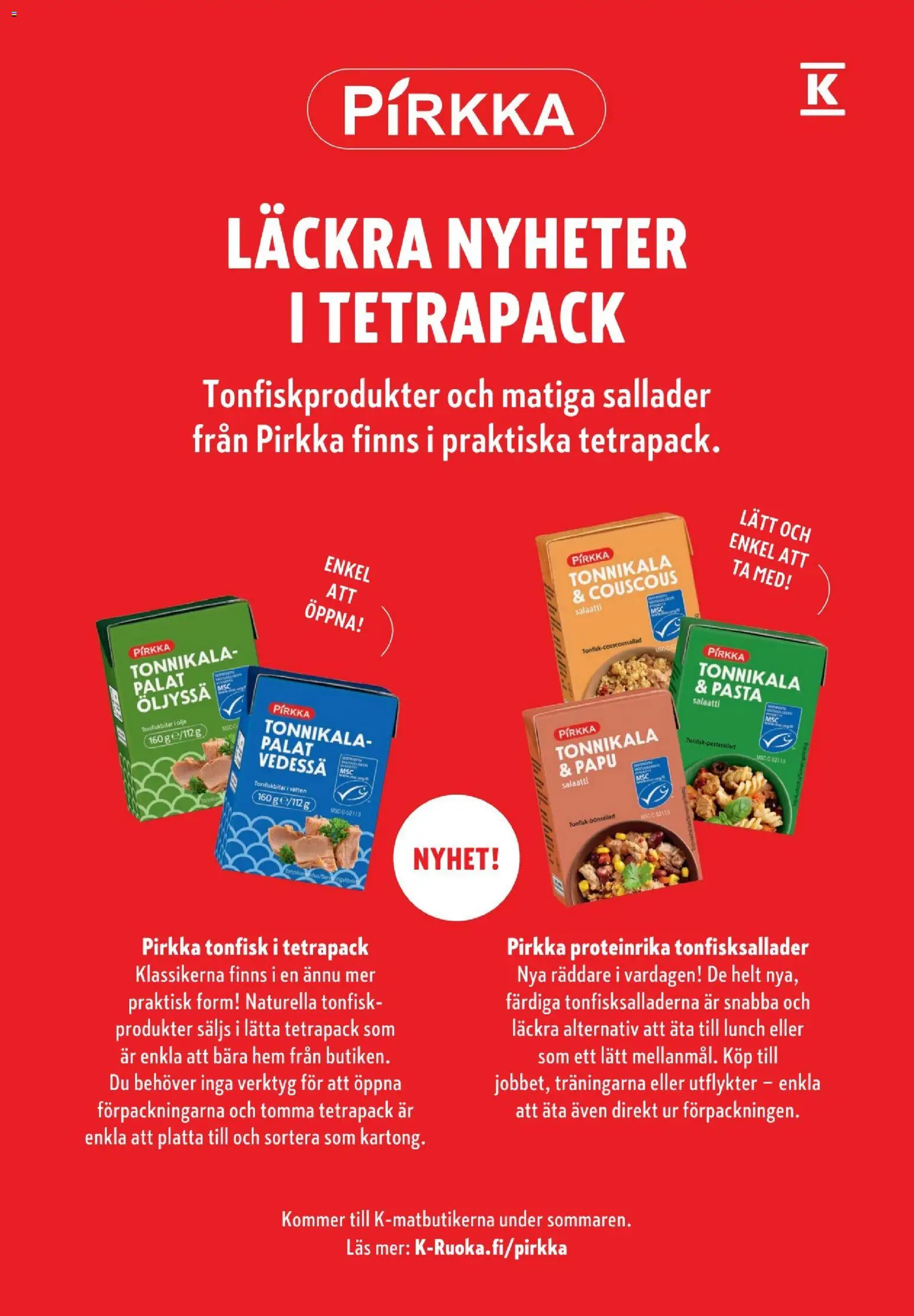 K-Supermarket tarjoukset - K-mat – voimassa 10.06.2026 alkaen | Sivu: 23 | Tuotteet: Couscous, Pasta, Salaatti, Tonnikala