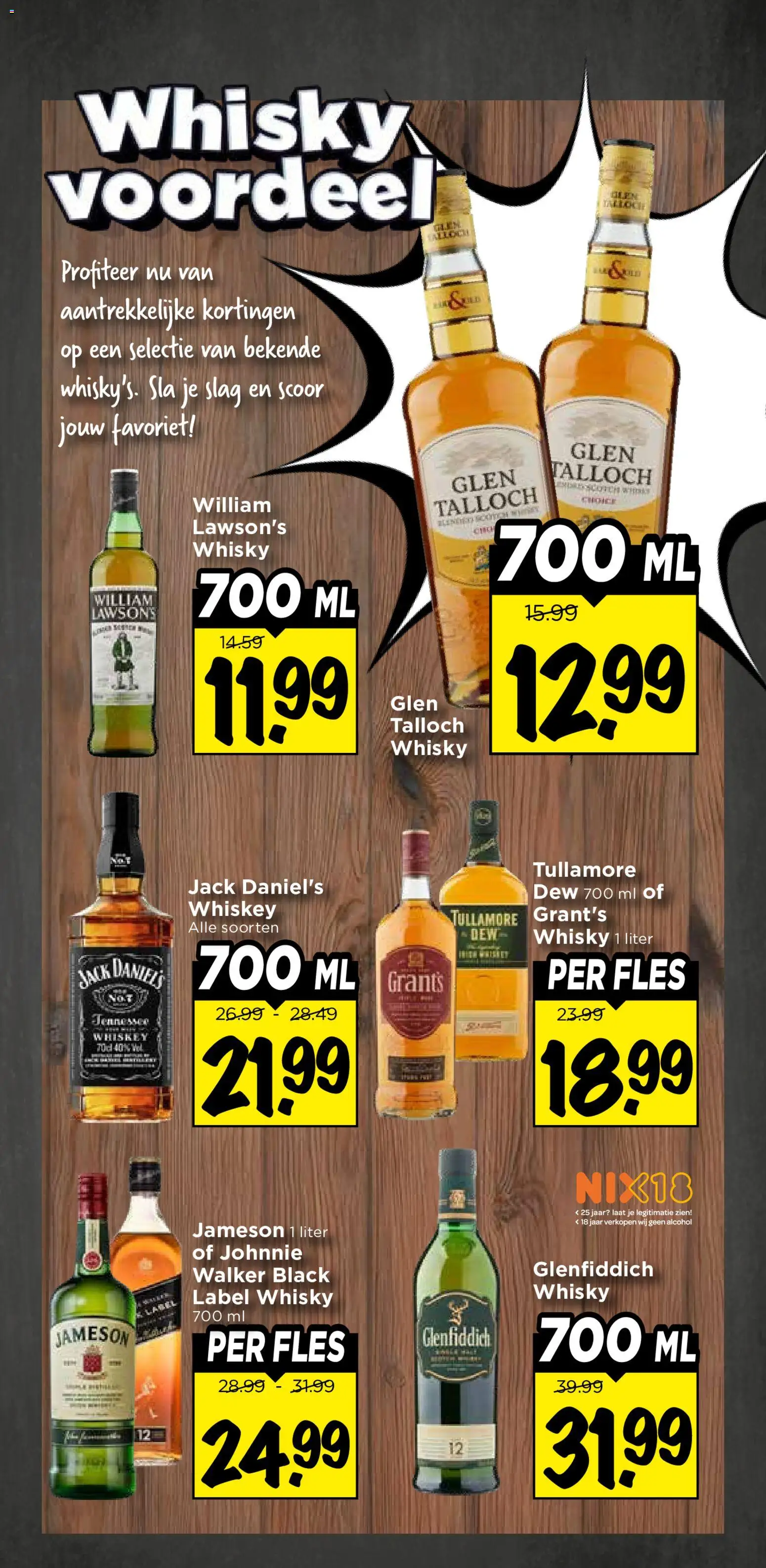 {H1} | Pagina: 30 | Producten: Sla, Tullamore Dew, Dew, Jack Daniel’s