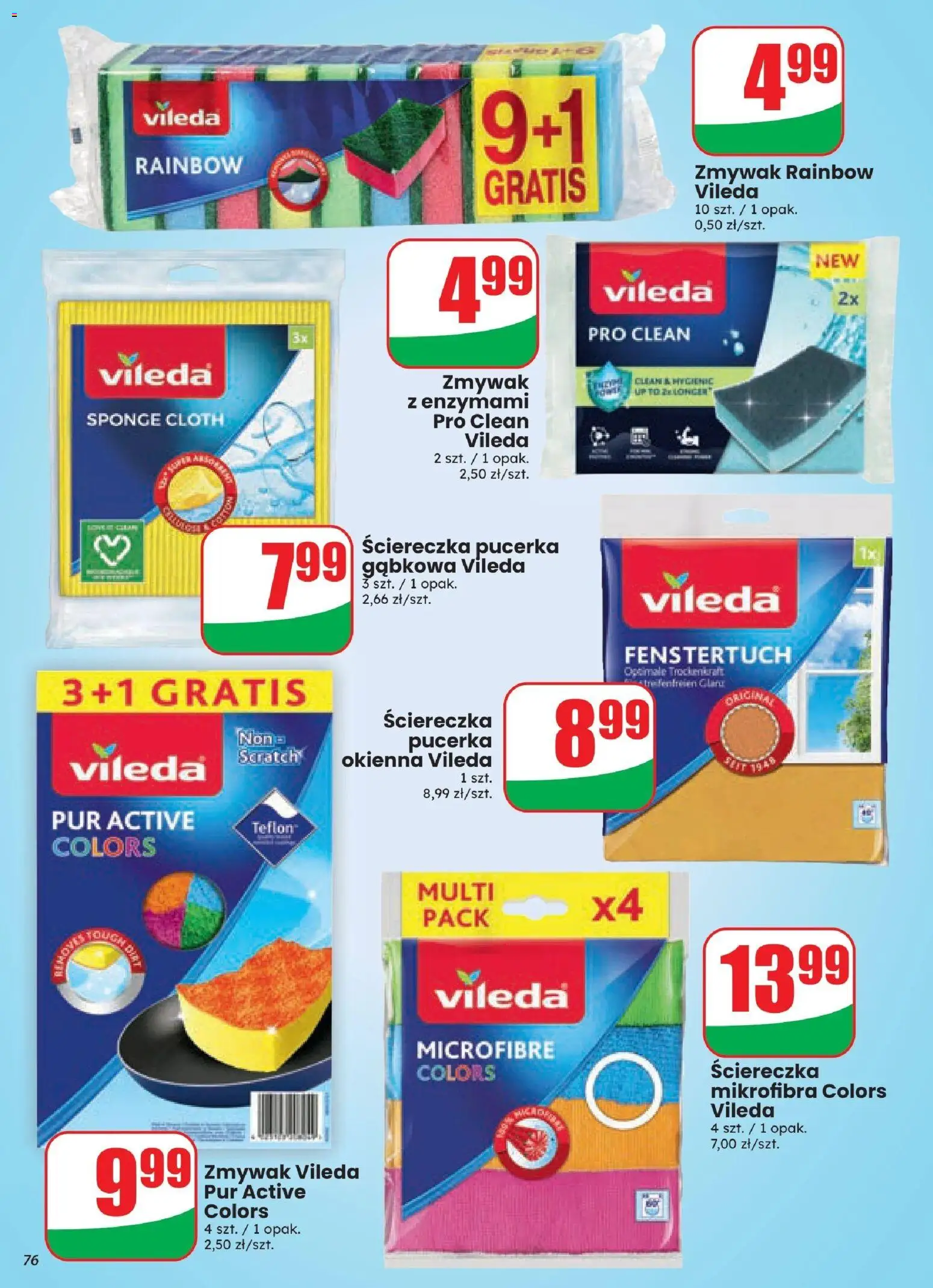 Dino gazetka od 21.10.2026 | Strona: 76 | Produkty: Vileda