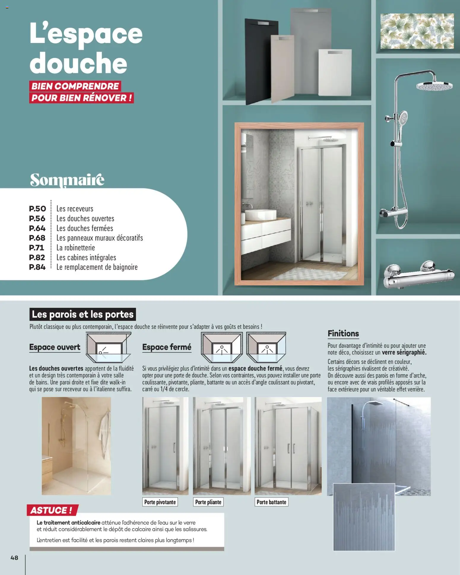 {H1} | Page: 48 | Produits: Porte, Portes, Baignoire, Douche