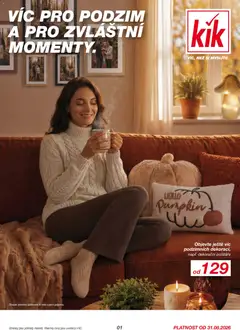 Náhled letáku Kik leták od 31.08.2026