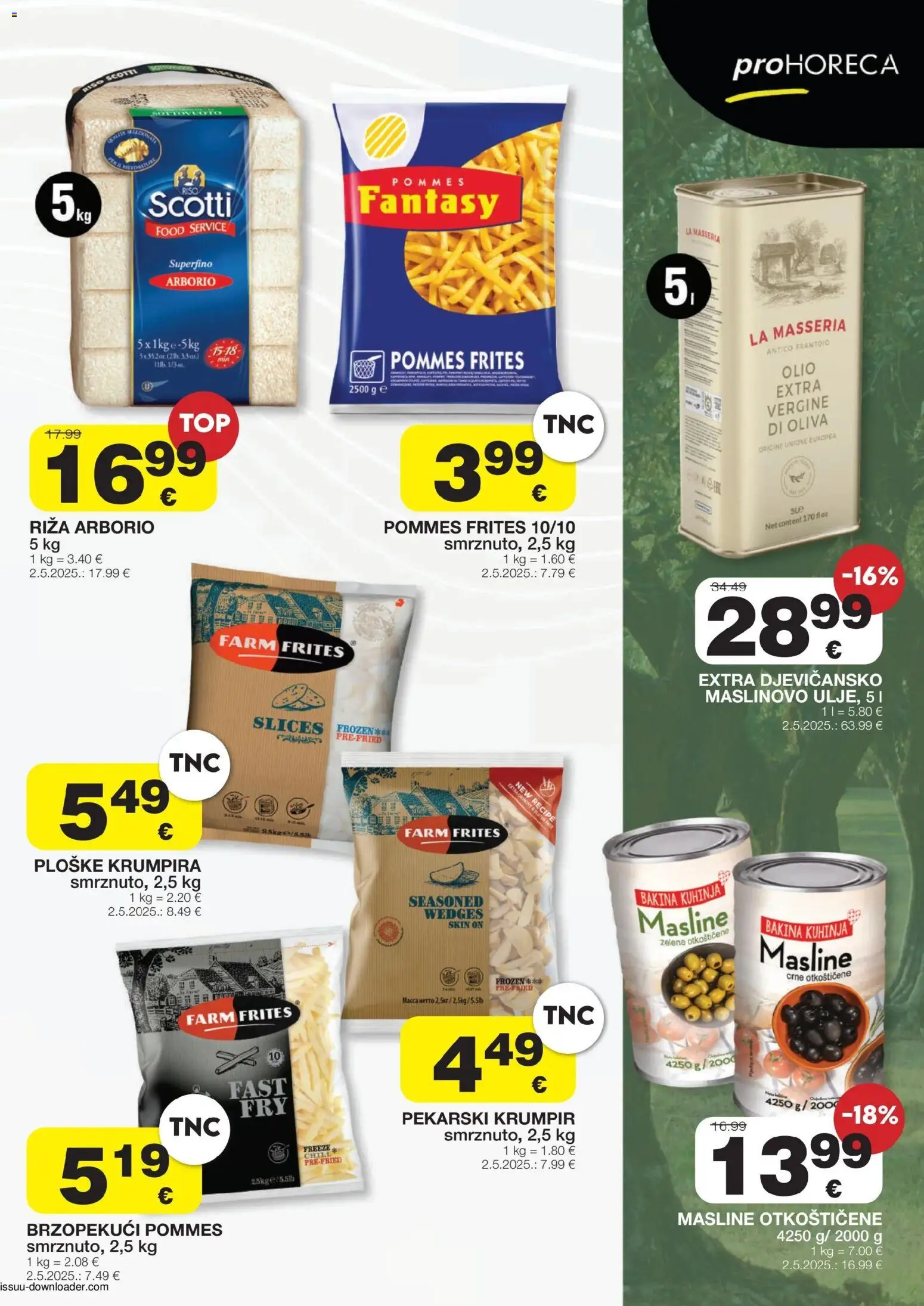 Stanić Diskont katalog | vrijedi od 26.06.2026 | Stranica: 5 | Proizvodi: Masline, Riža, Krumpir, Kuhinja