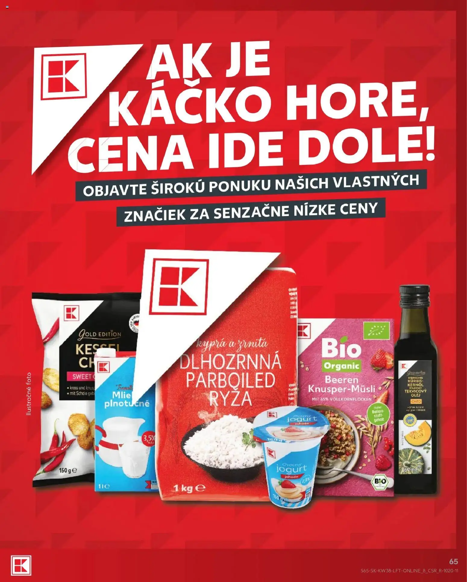 Kaufland SK akciós ujság - amely érvényes a következő dátumtól: 2026.09.17. | Oldal: 65