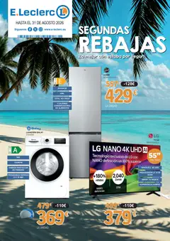 Vista previa E.Leclerc Rebajas válido desde el 31/07/2026
