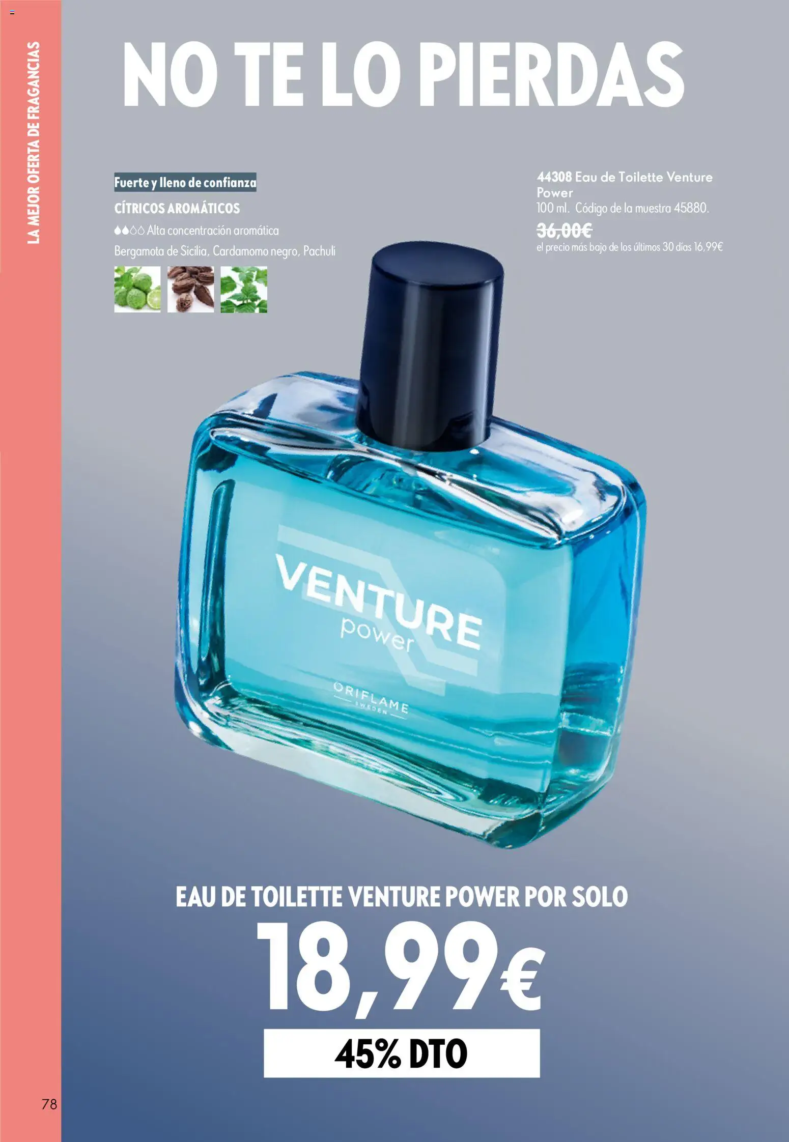 Oriflame - Catálogo Campaña 11 │ válido desde el 05/08/2026 | Página: 78 | Productos: Eau de toilette, Χοιρινό παϊδάκι, Té