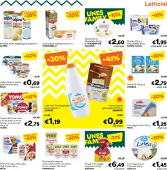 Anteprima del volantino Unes volantino valido a partire dal 26/08/2026 | Pagina: 5 | Prodotti: Yogurt, Bevande, Frutta, Formaggio senza lattosio