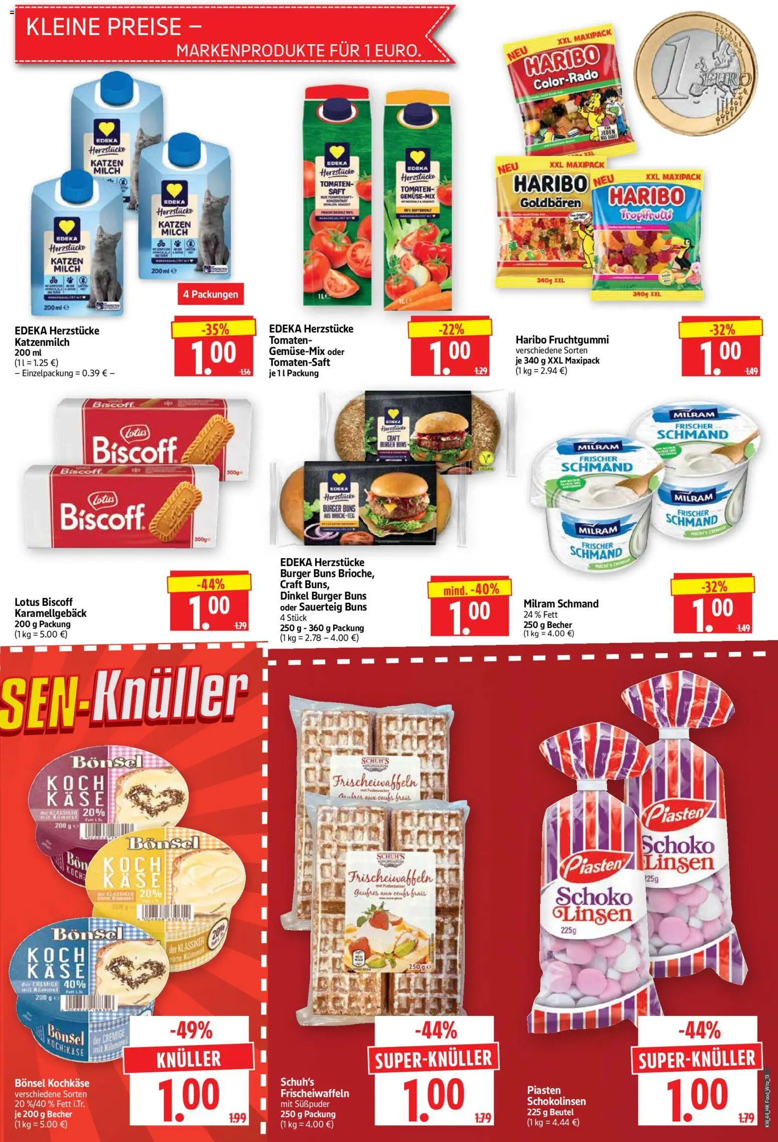 HERKULES Prospekt – gültig ab 26.10.2026 | Seite: 13 | Produkte: Haribo, Käse, Milram, Saft