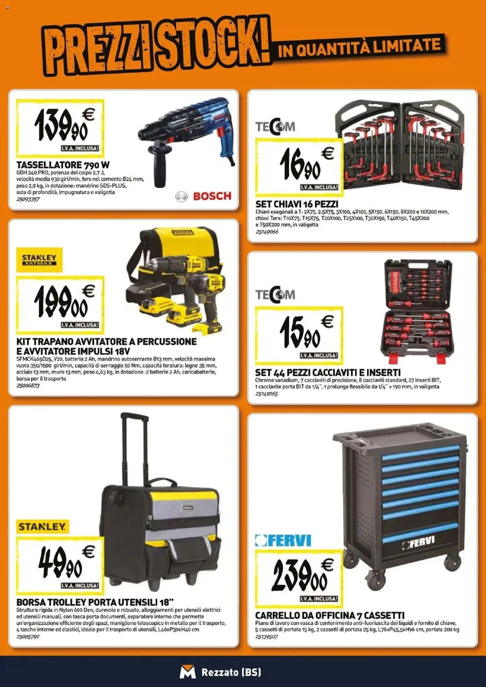 Nuovo TECNOMAT catalogo Rezzato dal 29/10/2026 > offerte anteprima 🛍️ | Pagina: 19 | Prodotti: Porta, Cacciavite, Borsa, Inserti
