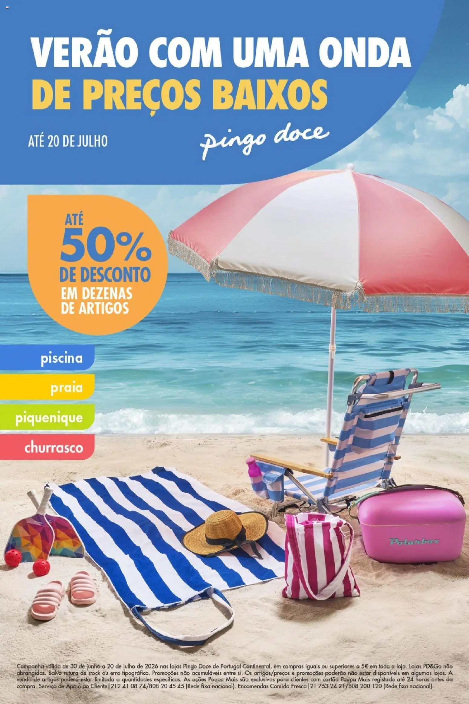 Pingo Doce Bazar Verão 2 │ válido de 30/06/2026 | Página: 1 | Produtos: Piscina
