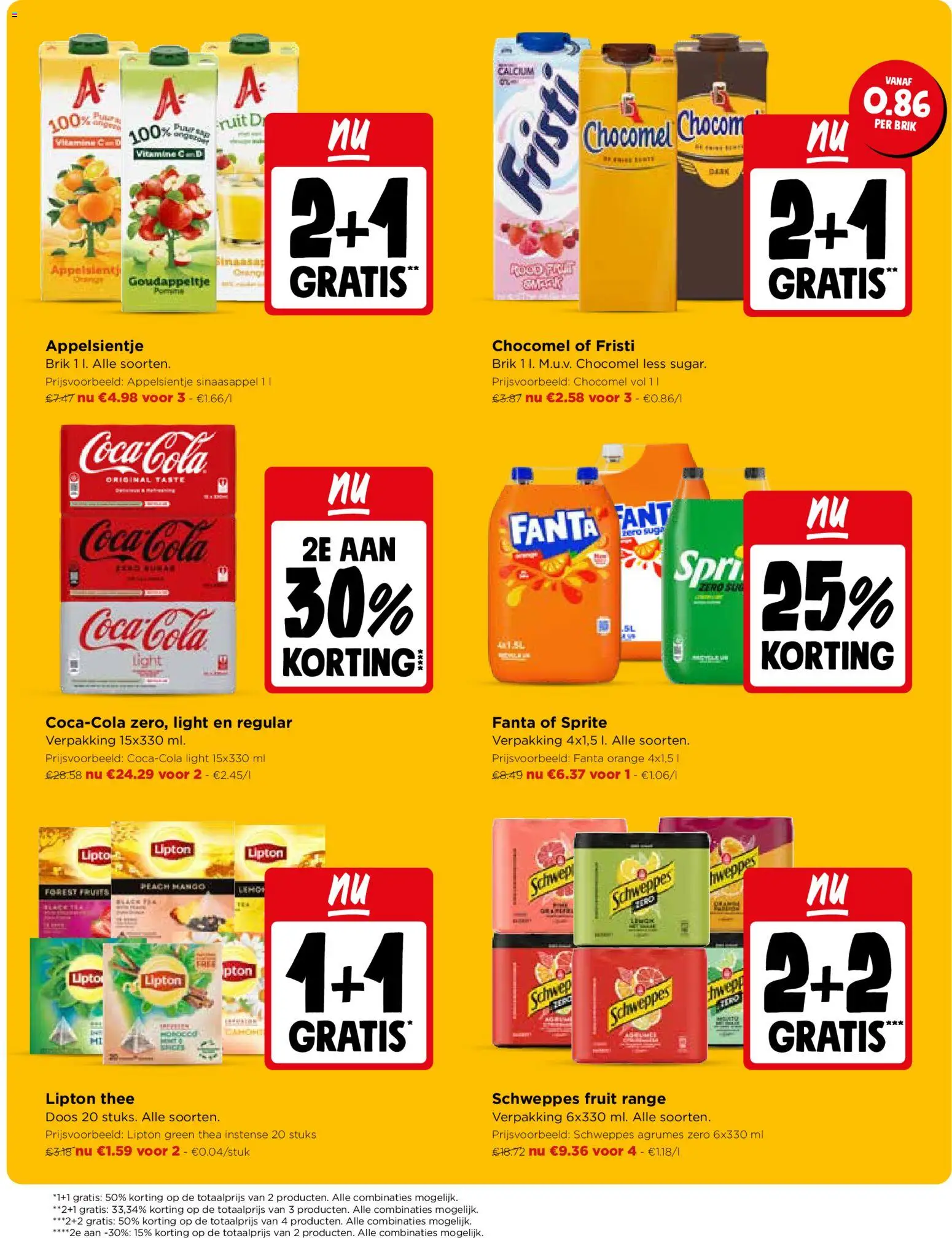 {H1} | Pagina: 14 | Producten: Thee, Sprite, Fruit, Mango