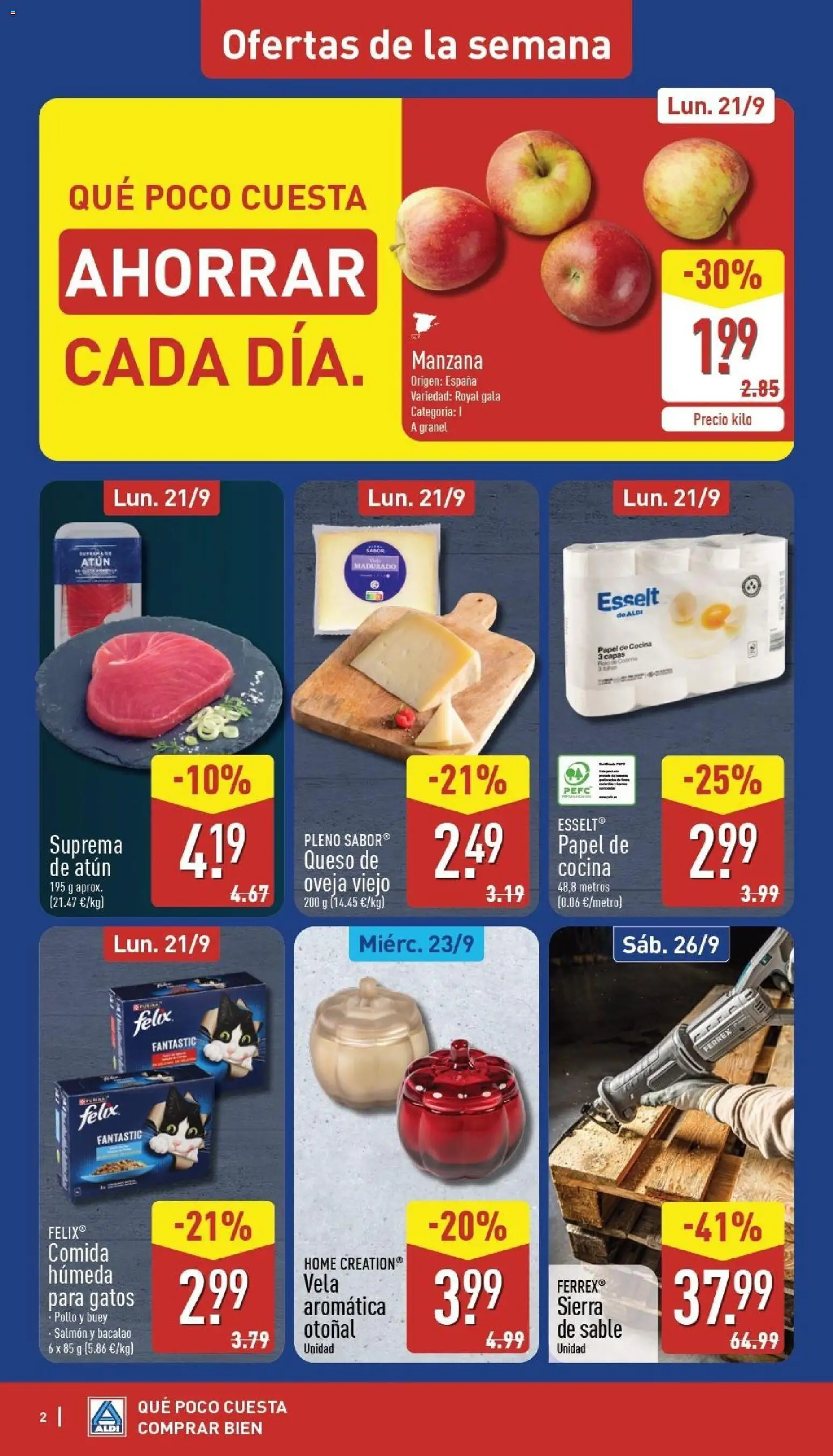 Aldi folleto Canarias │ válido desde el 21/09/2026 | Página: 2