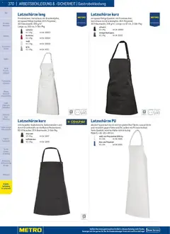 Metro angebote Gastro Non-Food Katalog ab 01.01.2026 gültig | Seite: 370 | Produkte: Bekleidung, Eis, Jeans