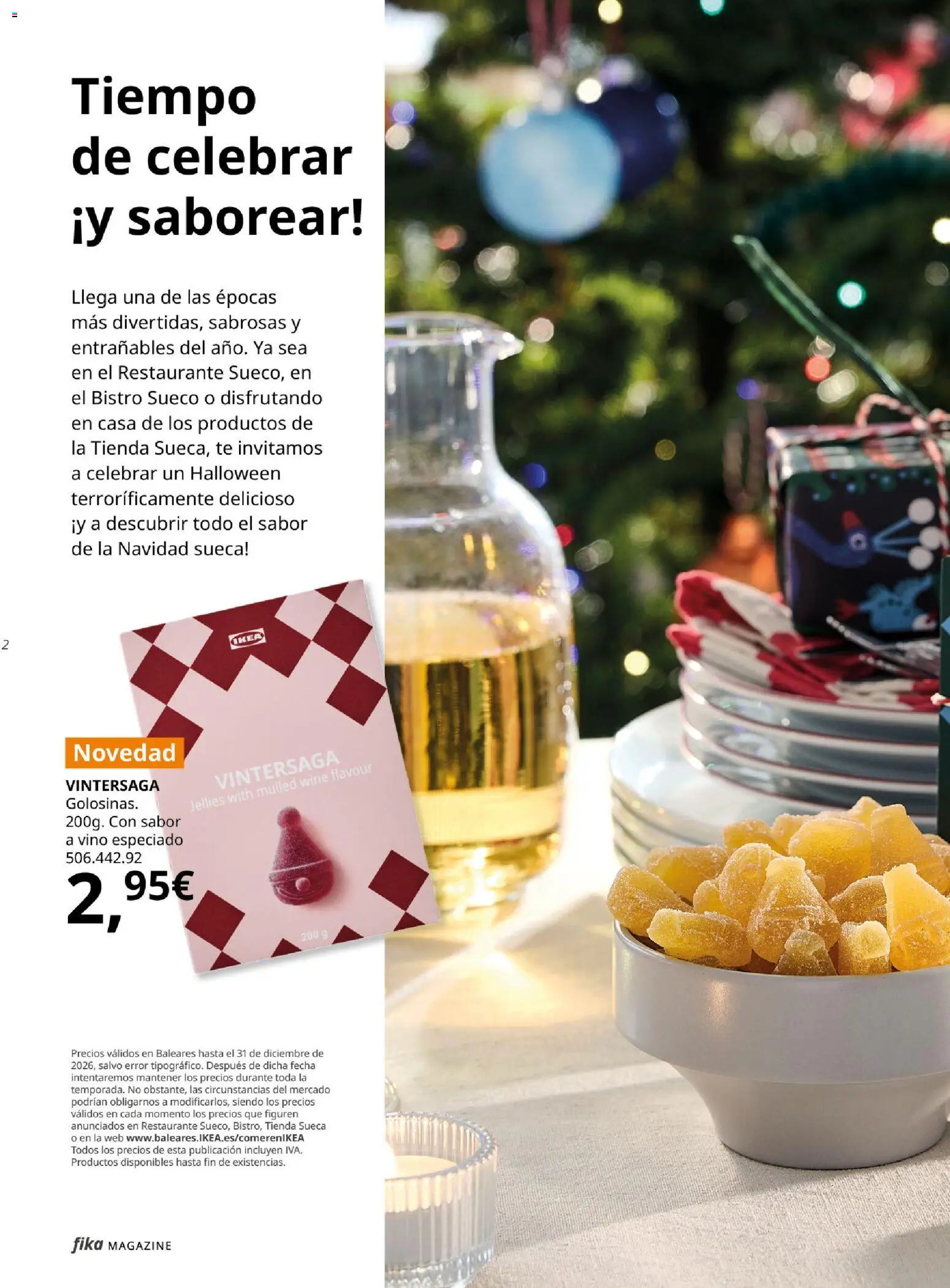 IKEA - Fika │ válido desde el 01/10/2026 | Página: 2 | Productos: Vino, Té