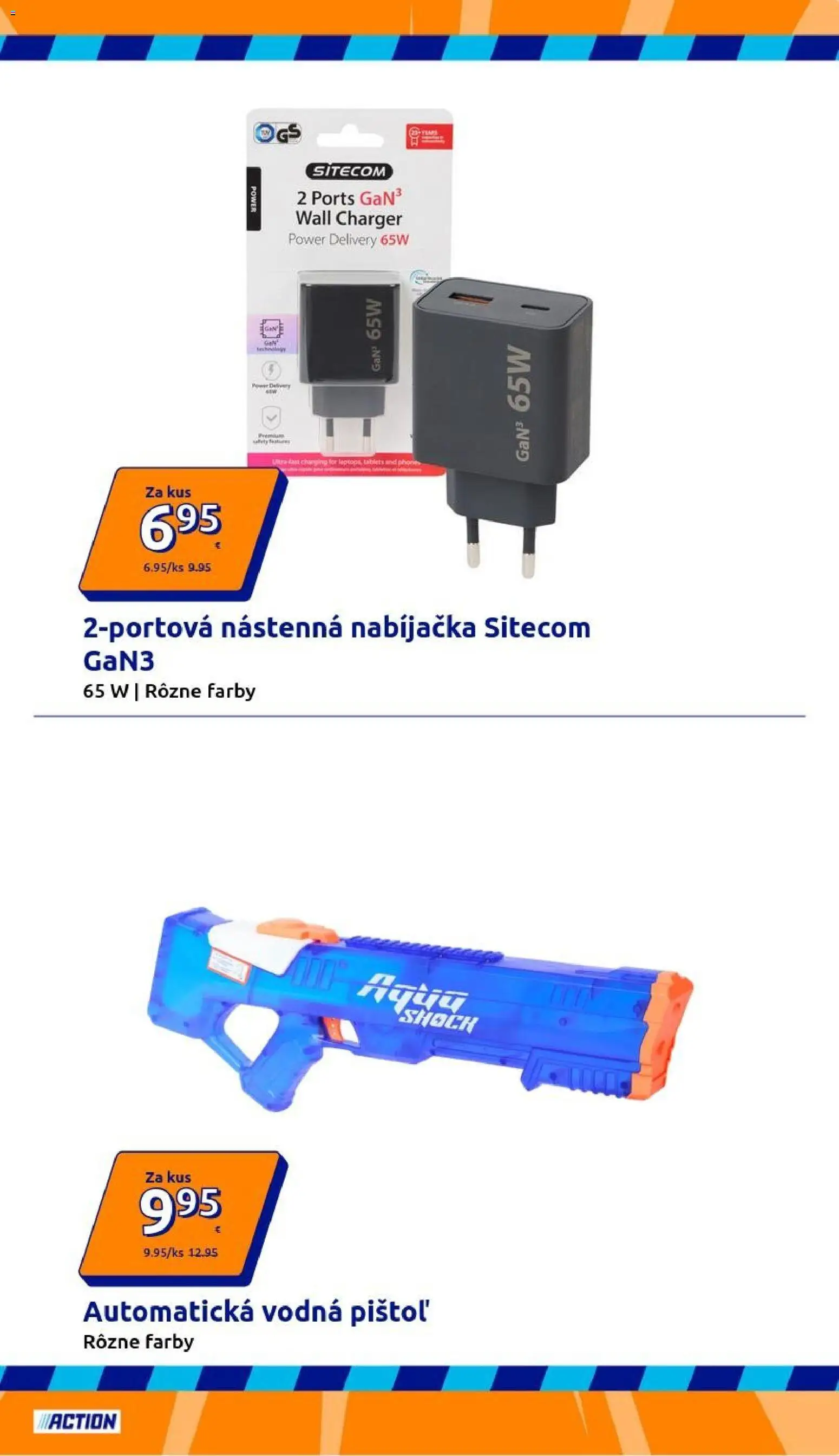 Nové Action akcie – leták je platný od 20.05.2026 | Strana: 15 | Produkty: Nabíjačka
