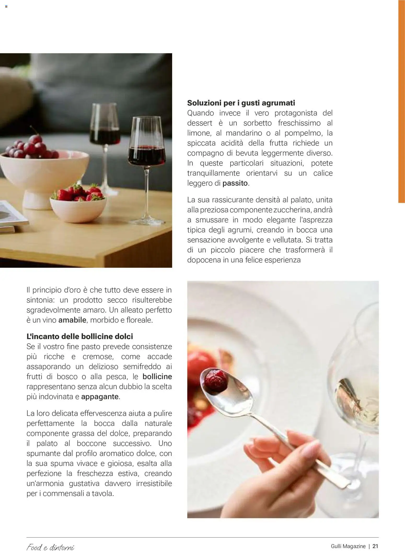 Volantino Gulliver del 01/07/2026 | Pagina: 20 | Prodotti: Calice, Sorbetto, Frutta, Spumante