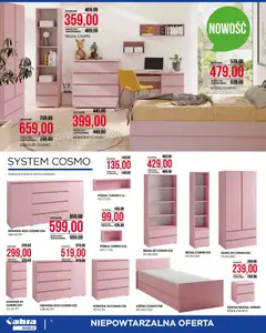 Pogląd oferty "Abra meble gazetka" - ważna od 06.05.2026 | Strona: 4 | Produkty: Komoda, Półka, Regał, Szafka nocna